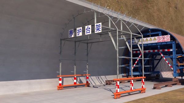 双城市隧道施工动画制作公司 - 隧道施工工艺和施工方法 - 隧道施工汇报动画视频 - bim 工程施工动画